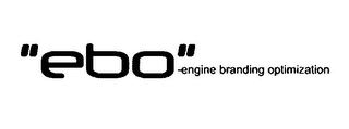 "EBO" - ENGINE BRANDING OPTIMIZATION logo