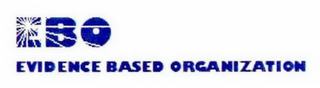 EBO EVIDENCE BASED ORGANIZATION logo