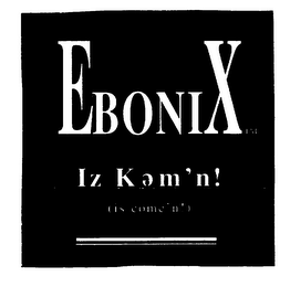 EBONIX logo