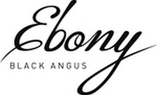 EBONY BLACK ANGUS logo