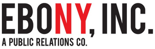 EBONY, INC. A PUBLIC RELATIONS CO. logo