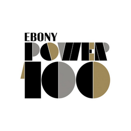 EBONY POWER 100 logo