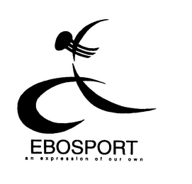 EBOSPORT AN EXPRESSION OF OUR OWN logo