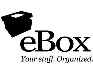 EBOX. YOUR STUFF. ORGANIZED. logo
