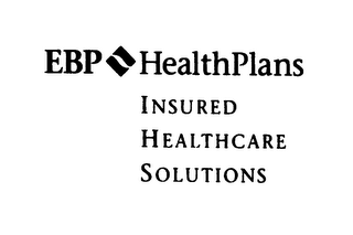 EBP HEALTHPLANS INSURED HEALTHCARE SOLUTIONS logo