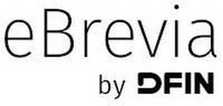 EBREVIA BY DFIN logo