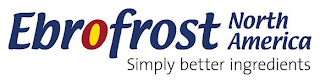 EBROFROST NORTH AMERICA SIMPLY BETTER INGREDIENTS logo
