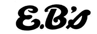 E.B'S logo