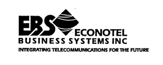 EBS ECONOTEL BUSINESS SYSTEMS INC INTEGRATING TELECOMMUNICATIONS FOR THE FUTURE logo
