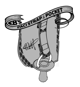 EB'S PACI STRAP & POCKET logo