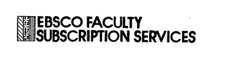 EBSCO FACULTY SUBSCRIPTION SERVICES logo
