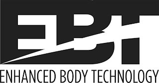 EBT ENHANCED BODY TECHNOLOGY logo