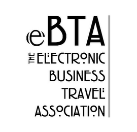 EBTA THE ELECTRONIC BUSINESS TRAVEL ASSOCIATION logo