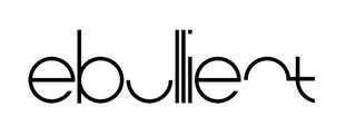 EBULLIENT logo