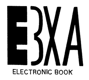EBXA ELECTRONIC BOOK logo