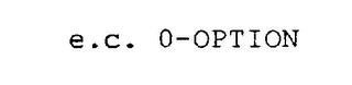 E.C. 0-OPTION logo