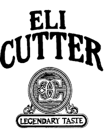 EC ELI CUTTER LEGENDARY TASTE CIGARETTES logo