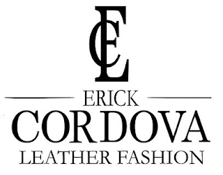 EC ERICK CORDOVA LEATHER FASHION logo