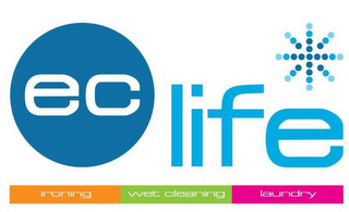 EC LIFE IRONING WET CLEANING LAUNDRY logo