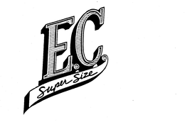 E.C. SUPER SIZE logo