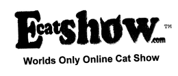 ECATESHOW.COM WORLDS ONLY ONLINE CAT SHOW logo
