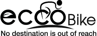 ECCO BIKE NO DESTINATION IS OUT OF REACH logo