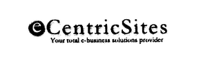 ECENTRICSITES YOUR TOTAL EBUSINESS SOLUTIONS PROVIDER logo