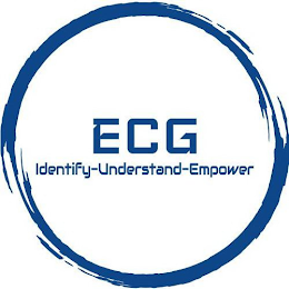 ECG IDENTIFY-UNDERSTAND-EMPOWER logo