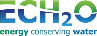 ECH2O ENERGY CONSERVING WATER logo