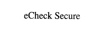 ECHECK SECURE logo