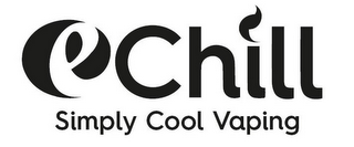 ECHILL SIMPLY COOL VAPING logo