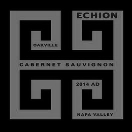 ECHION OAKVILLE CABERNET SAUVIGNON 2014 AD NAPA VALLEY logo