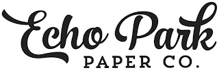 ECHO PARK PAPER CO. logo