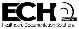 ECHO STEN-TEL HEALTHCARE DOCUMENTATION SOLUTIONS logo