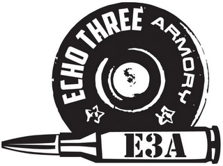ECHO THREE ARMORY E3A logo