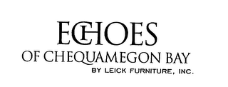 ECHOES OF CHEQUAMEGON BAY BY LEICK FURNITURE, INC. logo