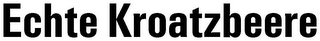 ECHTE KROATZBEERE logo