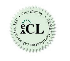 ECL CERTIFIED BY EEMBC CERTIFICATION LABORATORIES, LLC logo