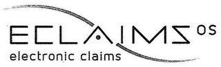 ECLAIMS OS ELECTRONIC CLAIMS logo