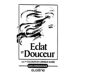 ECLAT ET DOUCEUR LA 1RE COLORATION LONGUE DUREE SANS AMMONIAQUE EUGENE logo