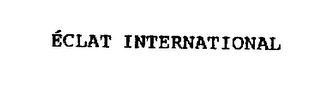 ECLAT INTERNATIONAL logo