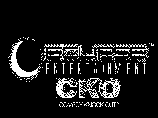 ECLIPSE ENTERTAINMENT C K O COMEDY KNOCK OUT logo
