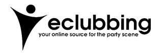 ECLUBBING YOUR ONLINE SOURCE FOR THE PARTY SCENE logo