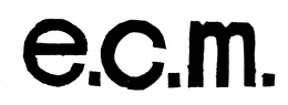 E.C.M. logo