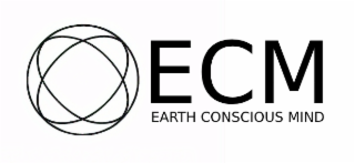 ECM EARTH CONSCIOUS MIND logo