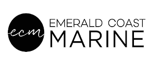 ECM EMERALD COAST MARINE logo