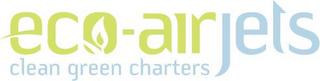ECO-AIR JETS CLEAN GREEN CHARTERS logo