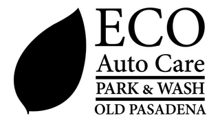 ECO AUTO CARE PARK & WASH OLD PASADENA logo