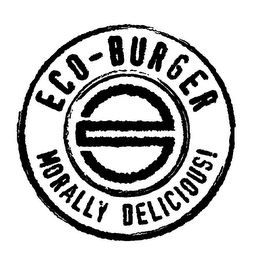 ECO-BURGER MORALLY DELICIOUS! logo