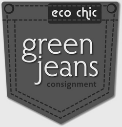 ECO CHIC GREEN JEANS CONSIGNMENT logo